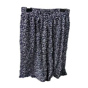 American Eagle Skort Floral Print Mini Skirt Elastic Waist Lightweight